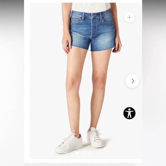 NWT 168.00 Joe's Jeans Shorts 4” Cut Off Shorts In Atwater - Picture 2 of 8